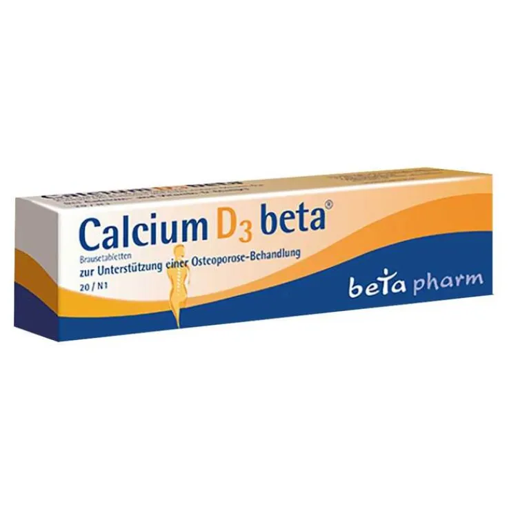 Calcium D3 beta Brausetabletten, 20 St