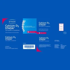 Calcium D3 STADA® 600 mg/400 I.E. Kautabletten, 120 St