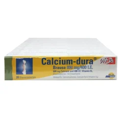 Calcium Dura Vit D3 Brause 600 mg / 400 I.E., 120 St