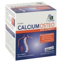 Calcium Osteo 600 Direkt Pulver, 60 St