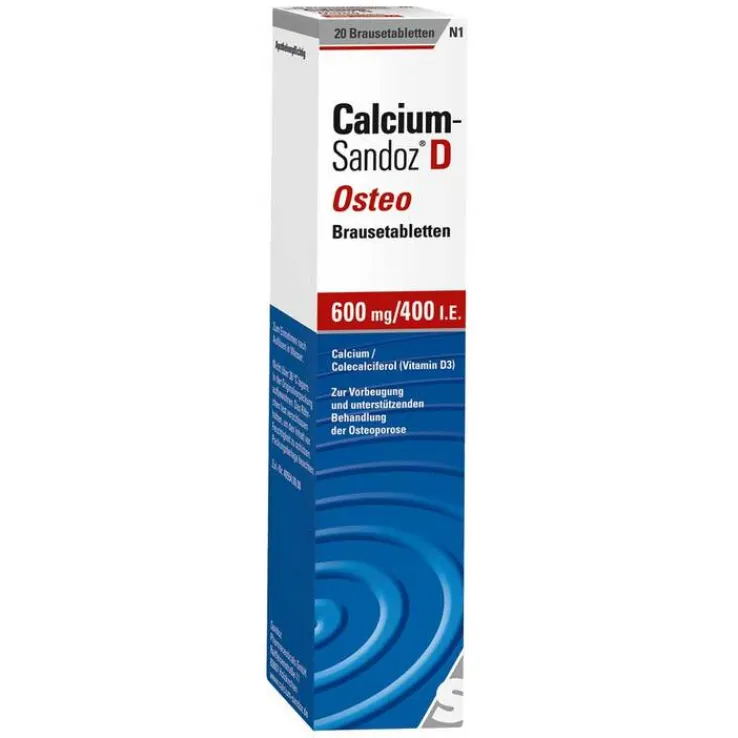 Calcium Sandoz D Osteo Brausetabletten, 20 St