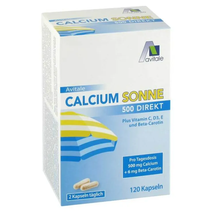 Calcium Sonne 500 Kapseln, 120 St