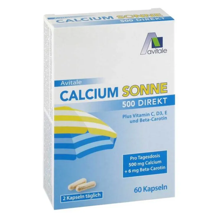Calcium Sonne 500 Kapseln, 60 St