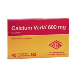 Calcium Verla 600 mg Filmtabletten, 40 St