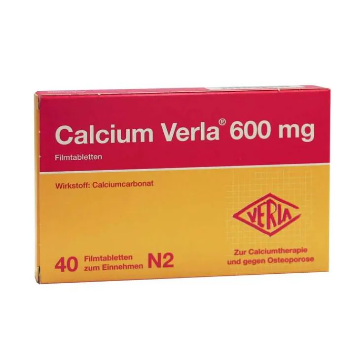 Calcium Verla 600 mg Filmtabletten, 40 St