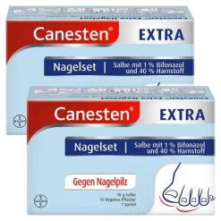 Canesten EXTRA Nagelset zur Behandlung von Nagelpilz, 2x1 St