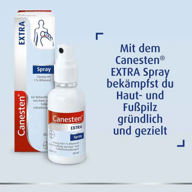 Canesten® EXTRA Spray gegen Pilzerkrankungen der Haut, 25 ml