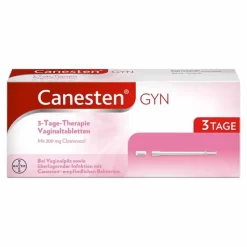Canesten® GYN 3-Tage-Therapie Vaginaltabletten zur Behandlung von Scheidenpilz, 3 St