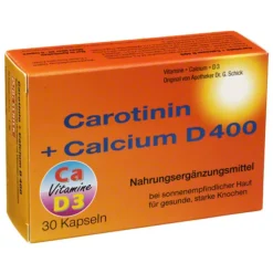 Carotinin + Calcium D 400 Kapseln, 30 St