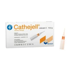 Cathejell Lidocain C steriles Gleitgel Zhs 12,5g, 5 St