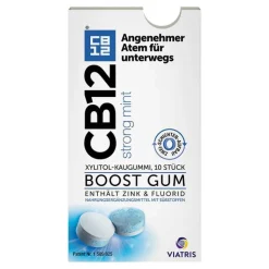 CB12 boost strong mint Kaugummi, 10 St