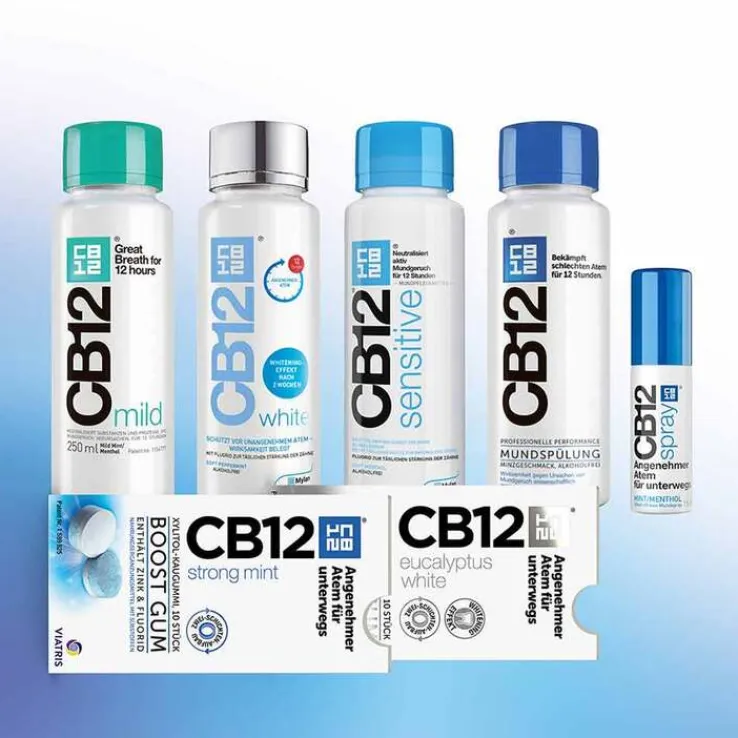 CB12 boost strong mint Kaugummi, 10 St
