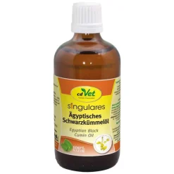 cdVet singulares Ägyptisches Schwarzkümmelöl für Tiere, 100 ml