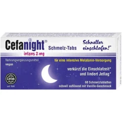 Cefanight intens 2 mg Schmelz-Tabs, 60 St