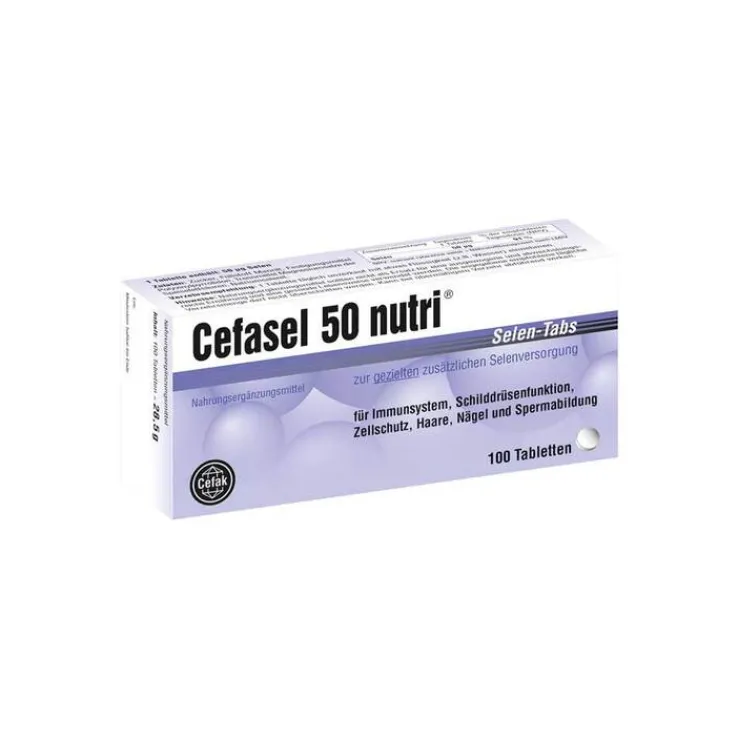 Cefasel 50 nutri Selen Tabs Tabletten, 100 St