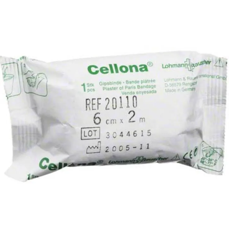 Cellona Gipsbinden 2mx6cm, 1 St