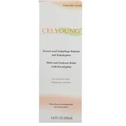 Celyoung Fersen und Fußpflege Balsam mit Eukalyptus, 100 ml