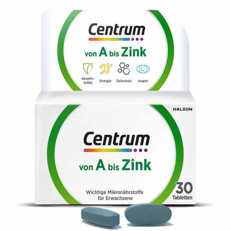 Centrum A-Zink Tabletten, 30 St