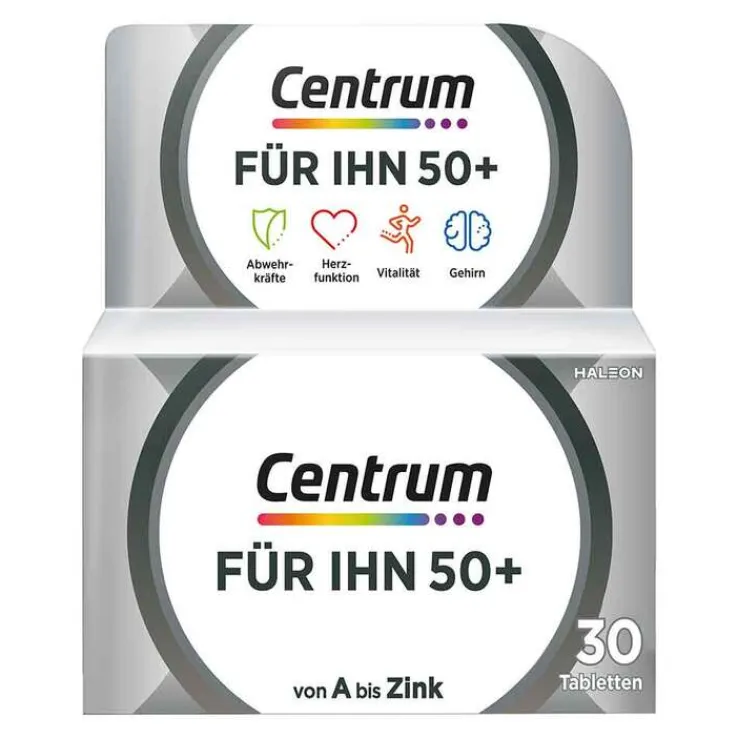 Centrum für Ihn 50 + Capletten, 30 St
