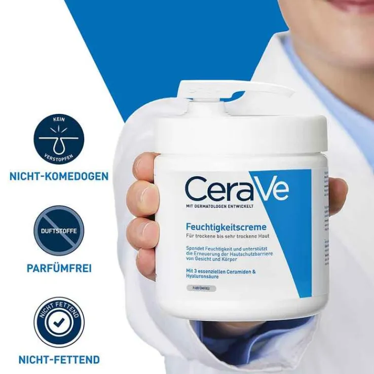 Cerave Feuchtigkeitscreme Pumpe, 454 g