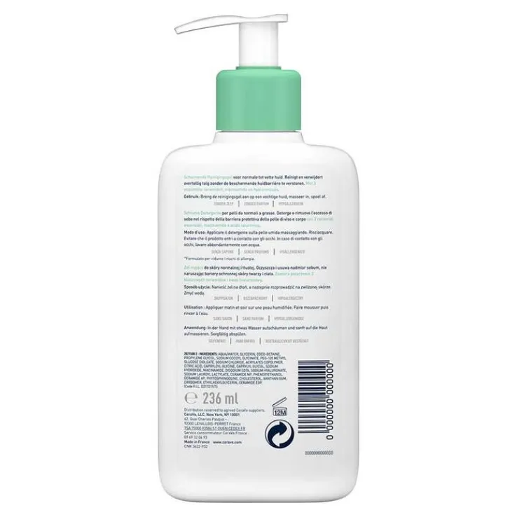 CeraVe schäumendes Reinigungsgel, 236 ml