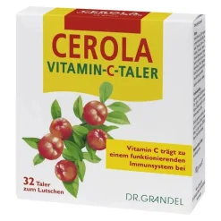 Cerola Vitamin C Taler Grandel, 32 St