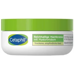 Cetaphil reichhaltige Nachtcreme mit Hyaluronsäure, 48 g