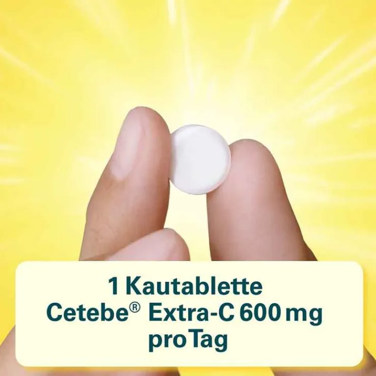 Cetebe Extra-C 600 mg Kautabletten, 60 St