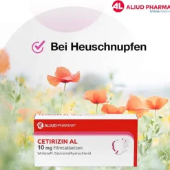 CETIRIZIN AL 10 mg Filmtabletten, 7 St