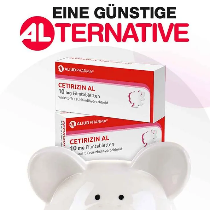 CETIRIZIN AL 10 mg Filmtabletten, 7 St