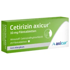 Cetirizin axicur® 10 mg Filmtabletten, 20 St