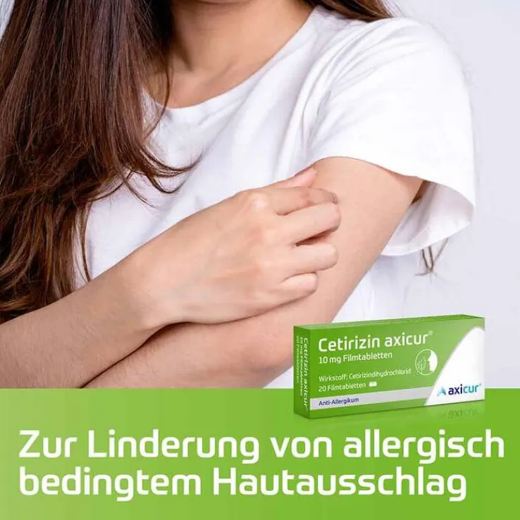 Cetirizin axicur® 10 mg Filmtabletten, 20 St