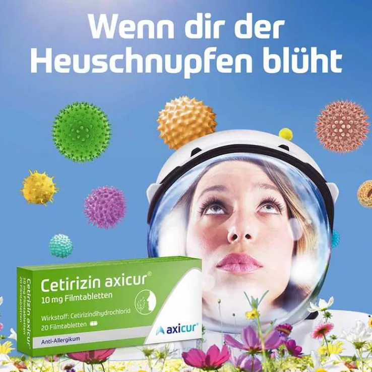 Cetirizin axicur® 10 mg Filmtabletten, 7 St