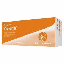 Cetirizin Vividrin® - Schnell wirksame Allergietabletten, 20 St