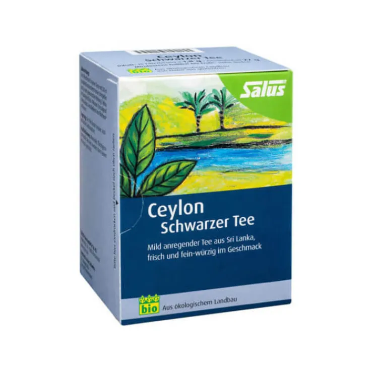 Ceylon Schwarzer Tee bio Salus Filterbeutel, 15 St
