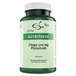 Chaga 500 mg Pilzextrakt Kapseln, 60 St