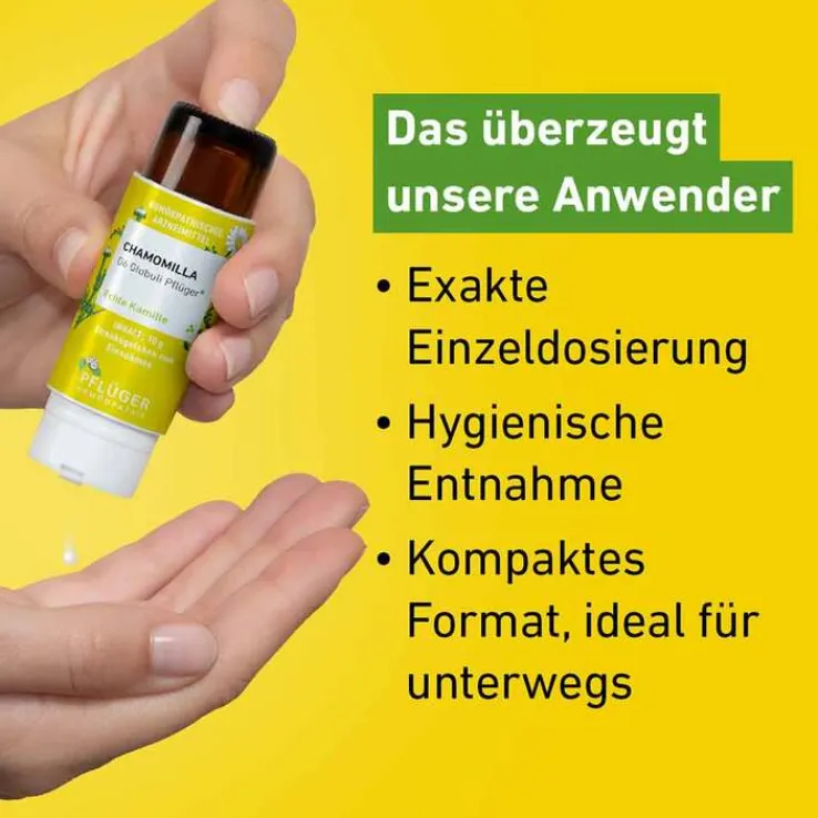 Chamomilla D12 Globuli Pflüger Dosierspender, 10 g