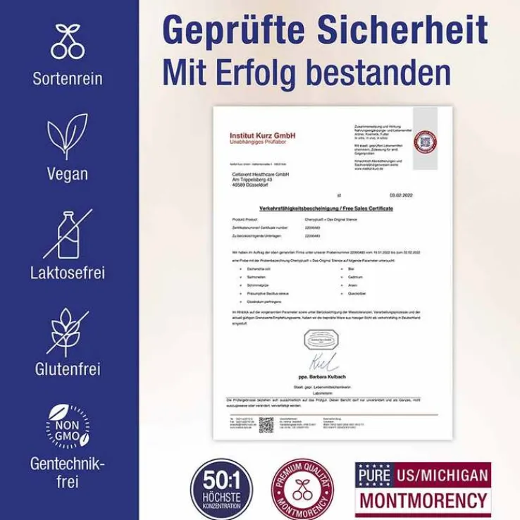 Cherryplus Das Original Silence Kapseln, 180 St