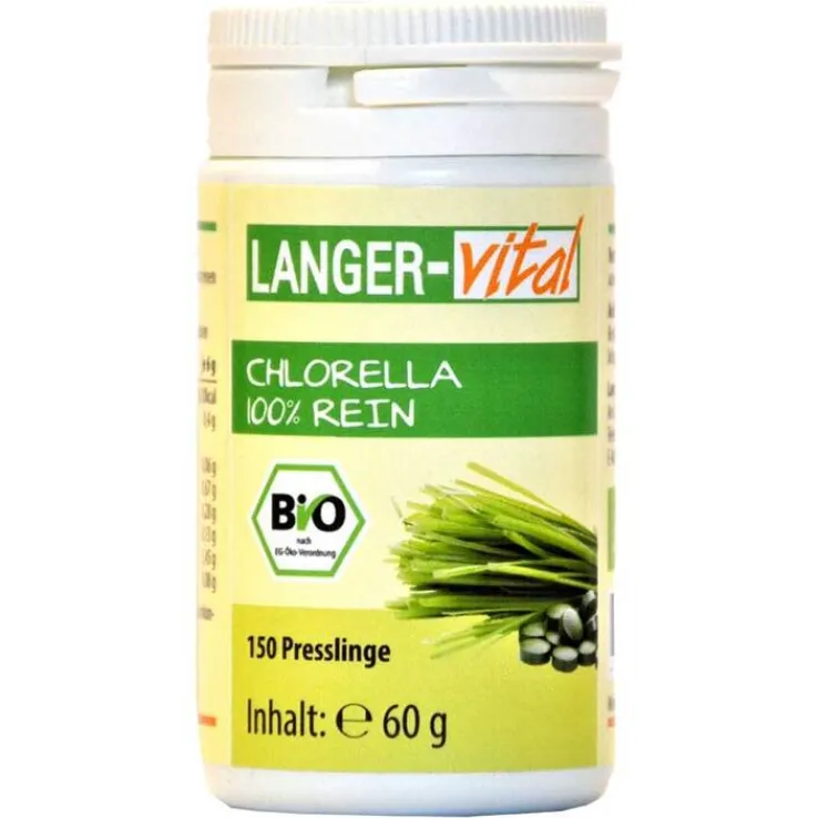 Chlorella Bio 100% 400 mg Presslinge, 150 St