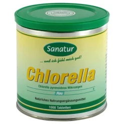 Chlorella Mikroalgen Tablett, 1000 St
