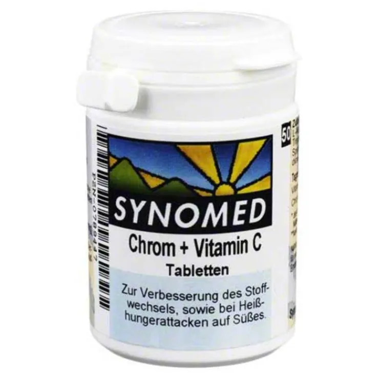 Chrom + Vitamin C Tabletten, 50 St