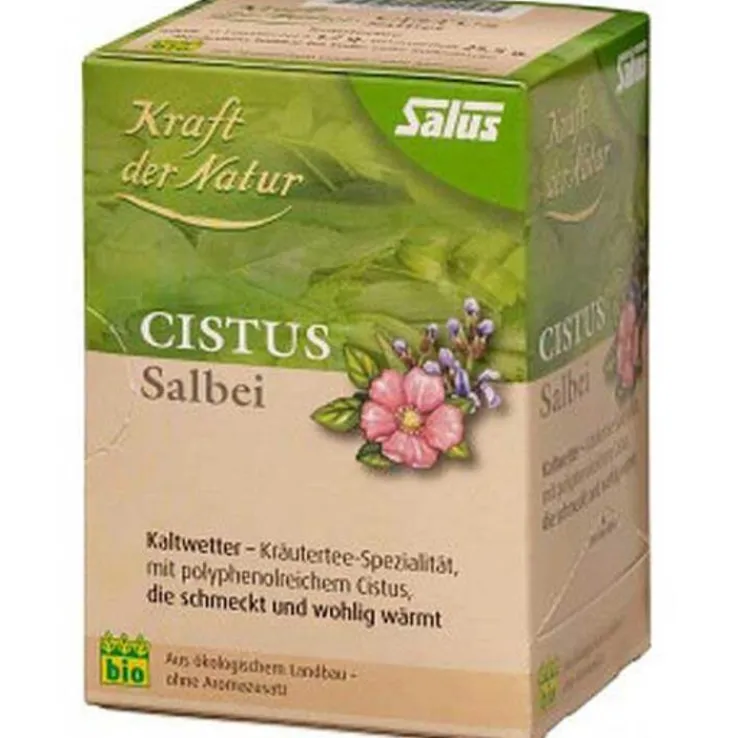 Cistus Salbei Kräutertee Kraft d.Nat.Beutel Salus, 15 St