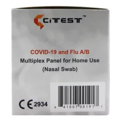Citest 3 in 1 Selbsttest Covid-19 Antigen & Influe, 5 St