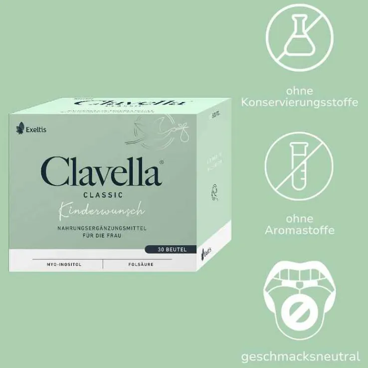 Clavella Classic Pulver Beutel a 2 g, 30X2 g