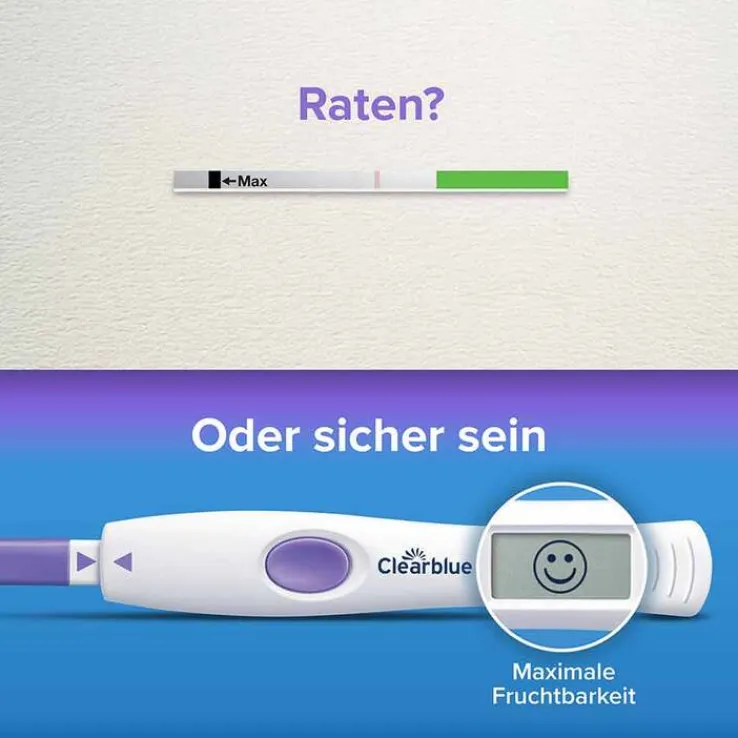Clearblue Ovulation und Schwangerschaftstest Kombipackung , 12 St