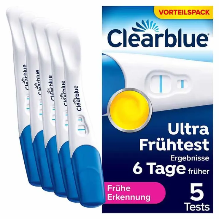 Clearblue Schwangerschaftstest frühe Erkennung, 5 St