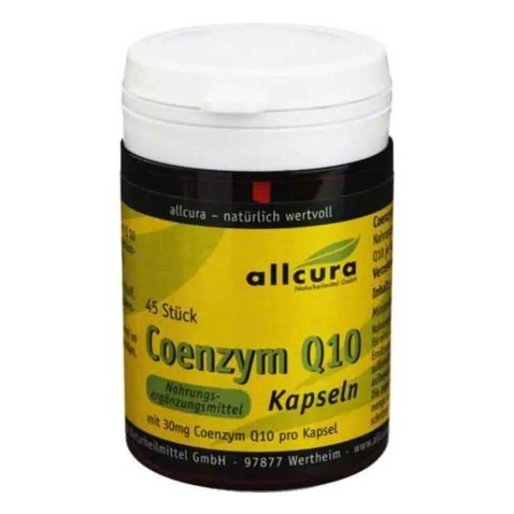 Coenzym Q10 Kapseln a 30 mg, 45 St