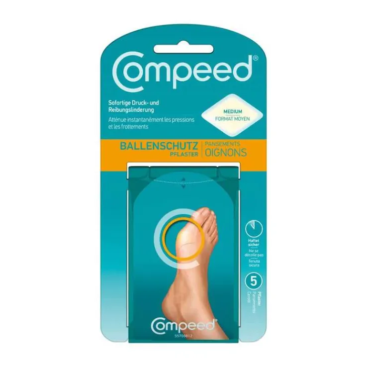 Compeed Ballenschutz Pflaster, 5 St