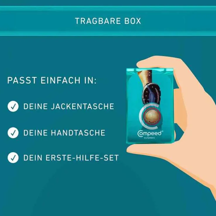 Compeed Blasenpflaster unter den Füßen, 5 St
