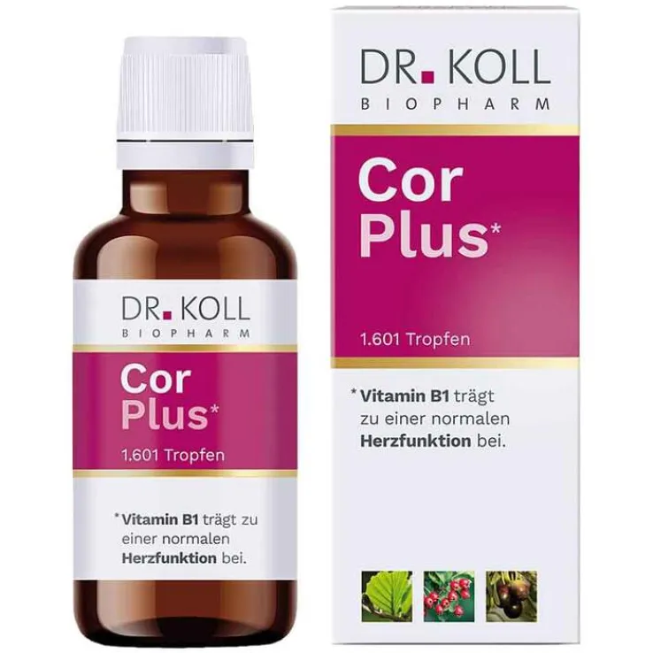 Cor Plus Dr. Koll Gemmo Komplex Weißdorn Vit.B1 Tro, 50 ml